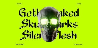 Drakord Font Poster 2