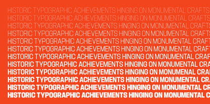 Hype 1300 Font Poster 2