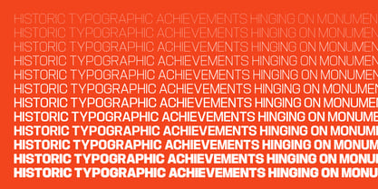 Hype 1500 Font Poster 2