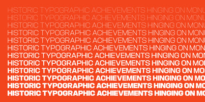 Hype 1600 Font Poster 2