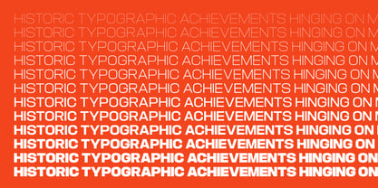 Hype 1700 Font Poster 2