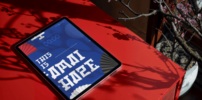 Amai Haze Font Poster 4