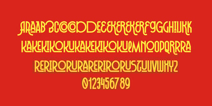 Selangor Font Poster 8