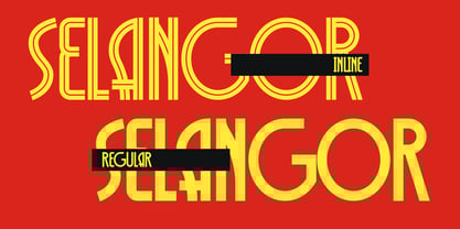 Selangor Font Poster 7