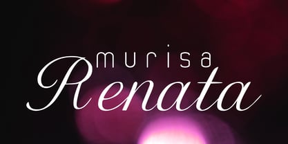 Murisa Renata Font Poster 1