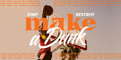 Pastel Trunk Font Poster 2
