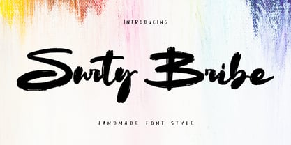 Surty Bribe Font Poster 1
