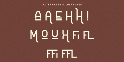 Muirwood Font Poster 9