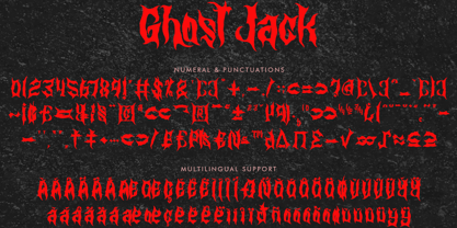 Ghost Jack Font Poster 6