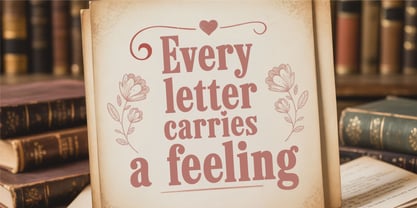 Cordavia Font Poster 3