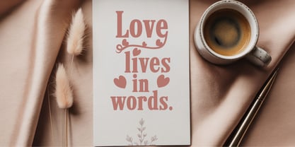 Cordavia Font Poster 7