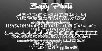 Bapty Phinta Font Poster 15