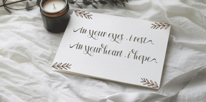 Lunarelle Font Poster 4