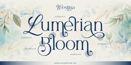 Westina Font Poster 8