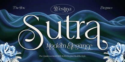 Westina Font Poster 3