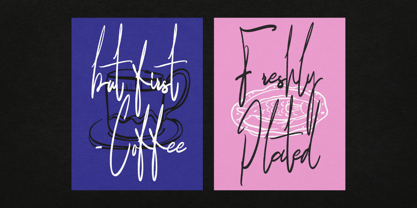 Shenthany Runway Font Poster 8