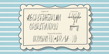 Shenthany Runway Font Poster 10