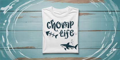 Sharkink Font Poster 3