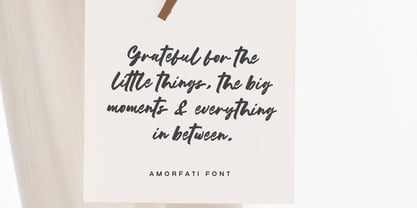 Amorfati Font Poster 10