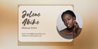 Amorfati Font Poster 3