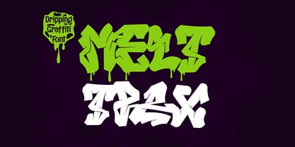 Melttrax Font Poster 1