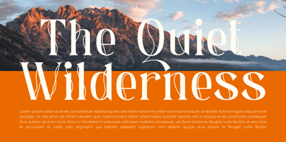 Midnight Quincy Font Poster 6