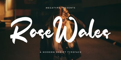Rose Wales Font Poster 1