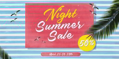 Masive Script Font Poster 2