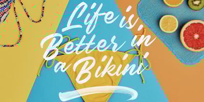 Masive Script Font Poster 4