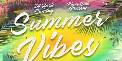 Masive Script Font Poster 3