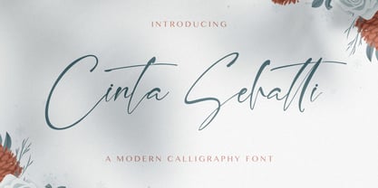 Cinta Sehatti Font Poster 1