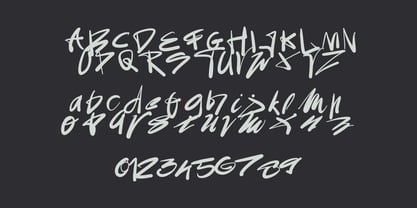 Introvert Graffity Font Poster 3