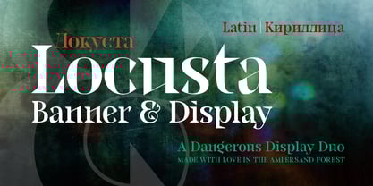 Locusta Font Poster 1