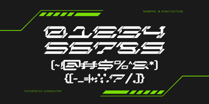 Cuba Technology Font Poster 10