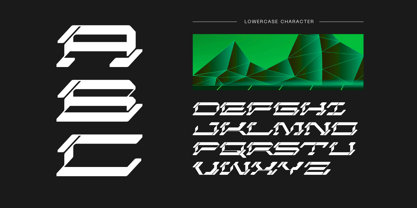 Cuba Technology Font Poster 5