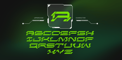 Cuba Technology Font Poster 4
