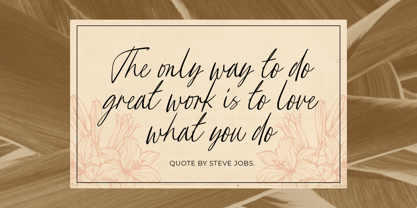 Right Smith Font Poster 3