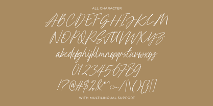 Right Smith Font Poster 5