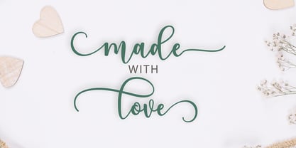 Carla selia Font Poster 4