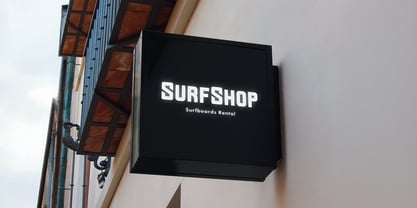 Super Punch Font Poster 5