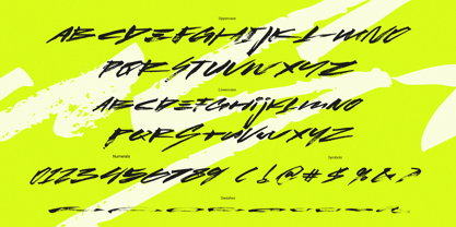 Lust Cyber Font Poster 11