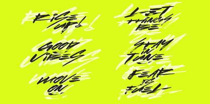 Lust Cyber Font Poster 5