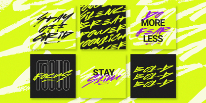 Lust Cyber Font Poster 3