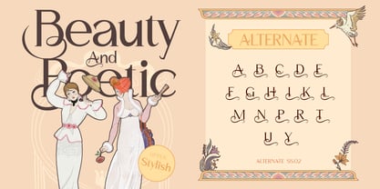 Amorthe Font Poster 10