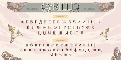 Amorthe Font Poster 9