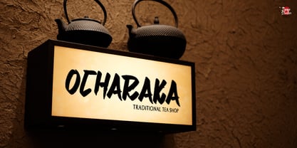 Tenshoku Font Poster 9