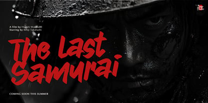 Tenshoku Font Poster 5