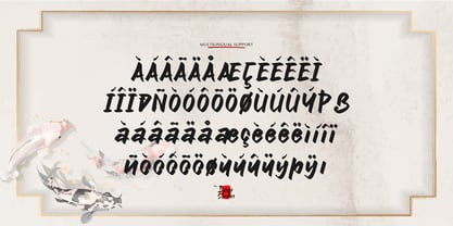 Tenshoku Font Poster 11