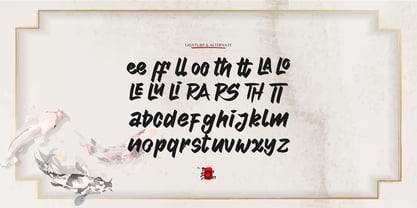 Tenshoku Font Poster 12