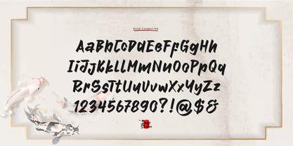 Tenshoku Font Poster 10